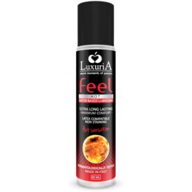 LUXURIA FEEL HOT SENSATION LUBRICANTE BASE AGUA EFECTO CALOR 60 ML