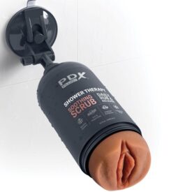 PDX PLUS - STROKER DISCREET DESIGN SHAMPOO BOTTLE SOOTHING SCRUB CARAMEL