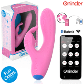 ONINDER CUTE - LOVE BUNNY G-SPOT & CLITORIS VIBRATOR - FREE WORLDWIDE APP