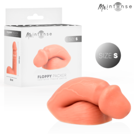 MR INTENSE - FLOPPY PACKER PENE REALÍSTICO CON TESTÍCULOS FLÁCIDO TALLA S