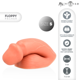 MR INTENSE - FLOPPY PACKER REALISTIC FLACCID PENIS WITH TESTICLES SIZE S