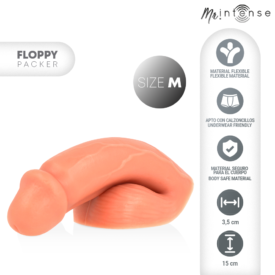 MR INTENSE - FLOPPY PACKER REALISTIC FLACCID PENIS WITH TESTICLES SIZE M