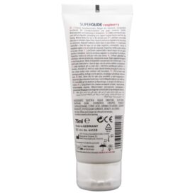 HOT - SUPERGLIDE EDIBLE LUBRICANT WATERBASED RASPBERRY 75 ML
