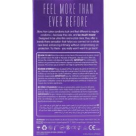 SKINS - LATEX-FREE CONDOMS XL PACK OF 4