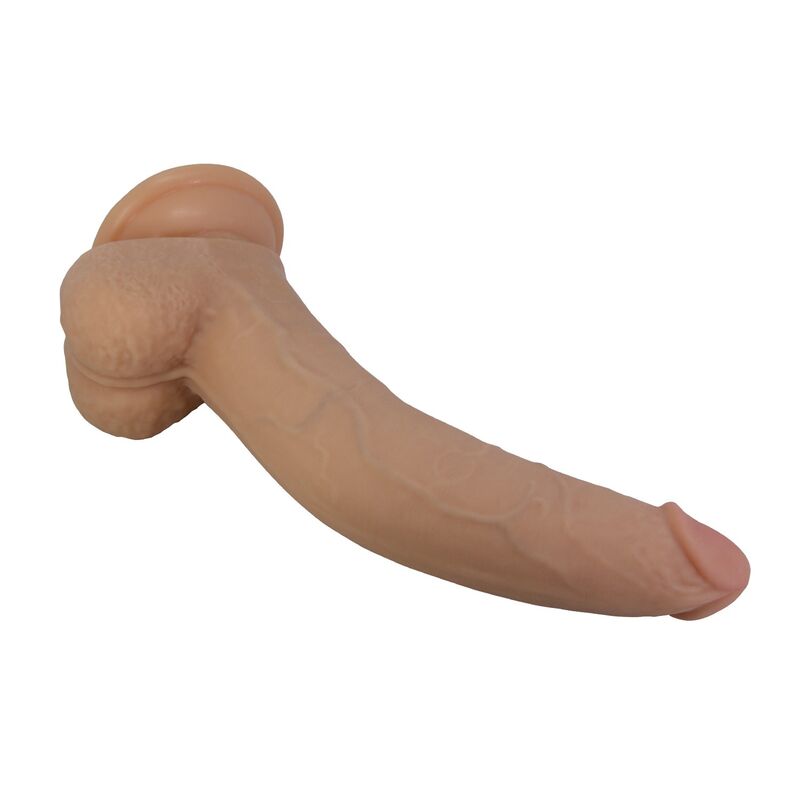 DILDOS PRETTY LOVE - ELLCUMENT REALISTIC FLEXIBLE DILDO 18 CM Ø 4.5 CM TPE NATURAL
